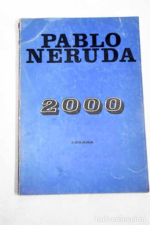 Libros: 2000: Neruda, Pablo: Losada..- Neruda, Pablo - Foto 1