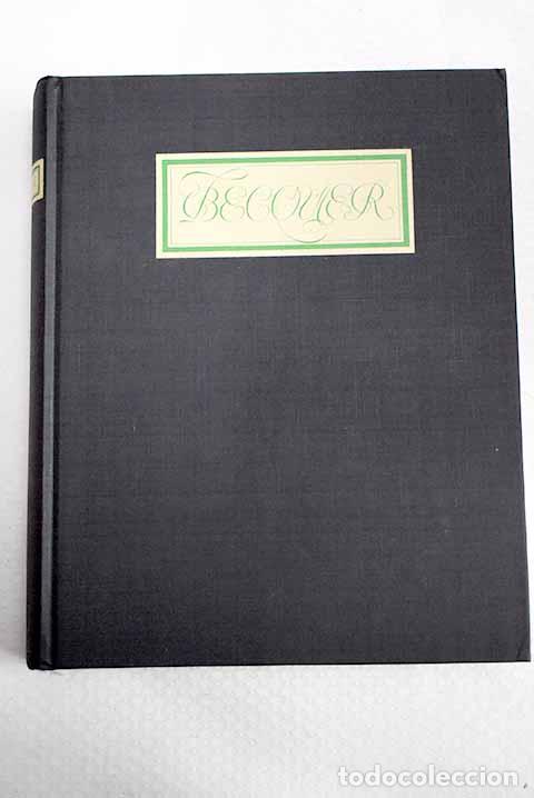 Libri di seconda mano: B&eacute;cquer: biograf&iacute;a e imagen.- Montesinos, Rafael