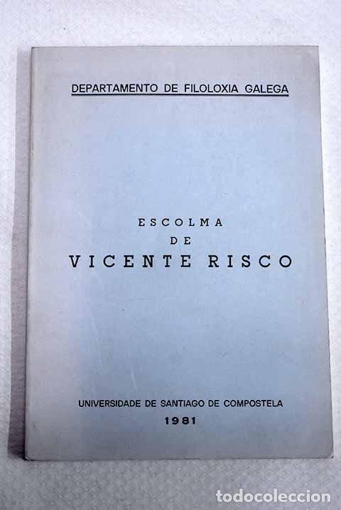 Libros: Escolma de Vicente Risco