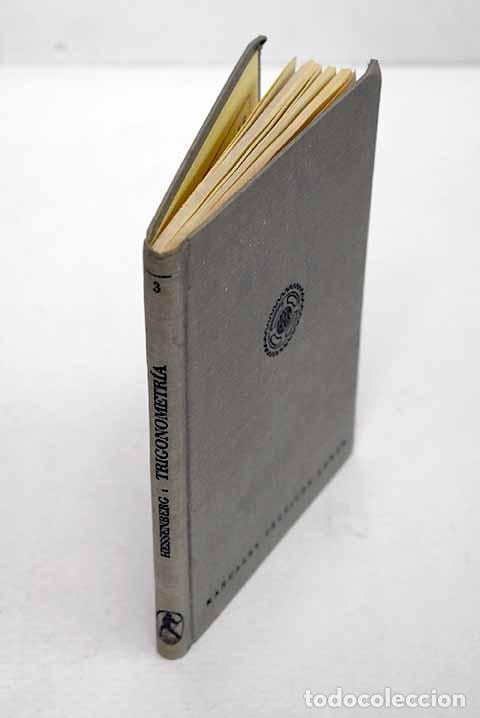 Libros: Trigonometr&iacute;a plana y esf&eacute;rica.- Hessenberg, Gerhard
