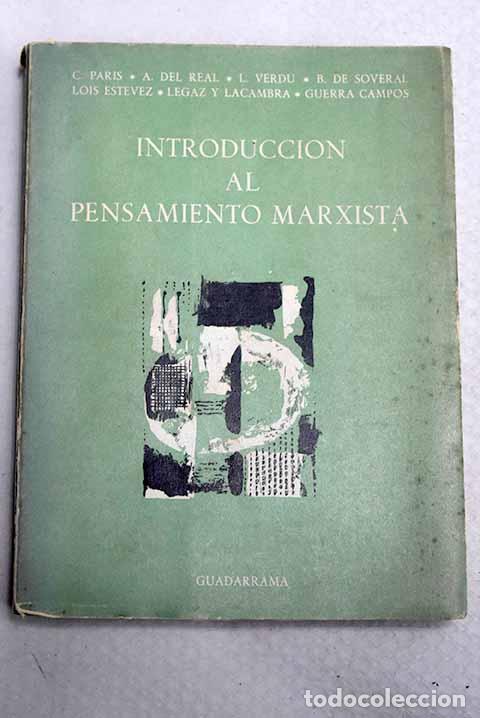 Libros: Introducci&oacute;n al pensamiento marxista