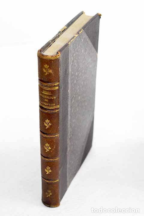 Libros: Psychologie de l attention.- Ribot, Th&eacute;odule