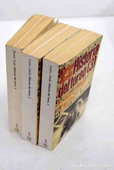 Libros: Historia del toreo: Tapia, Daniel.- Tapia, Daniel
