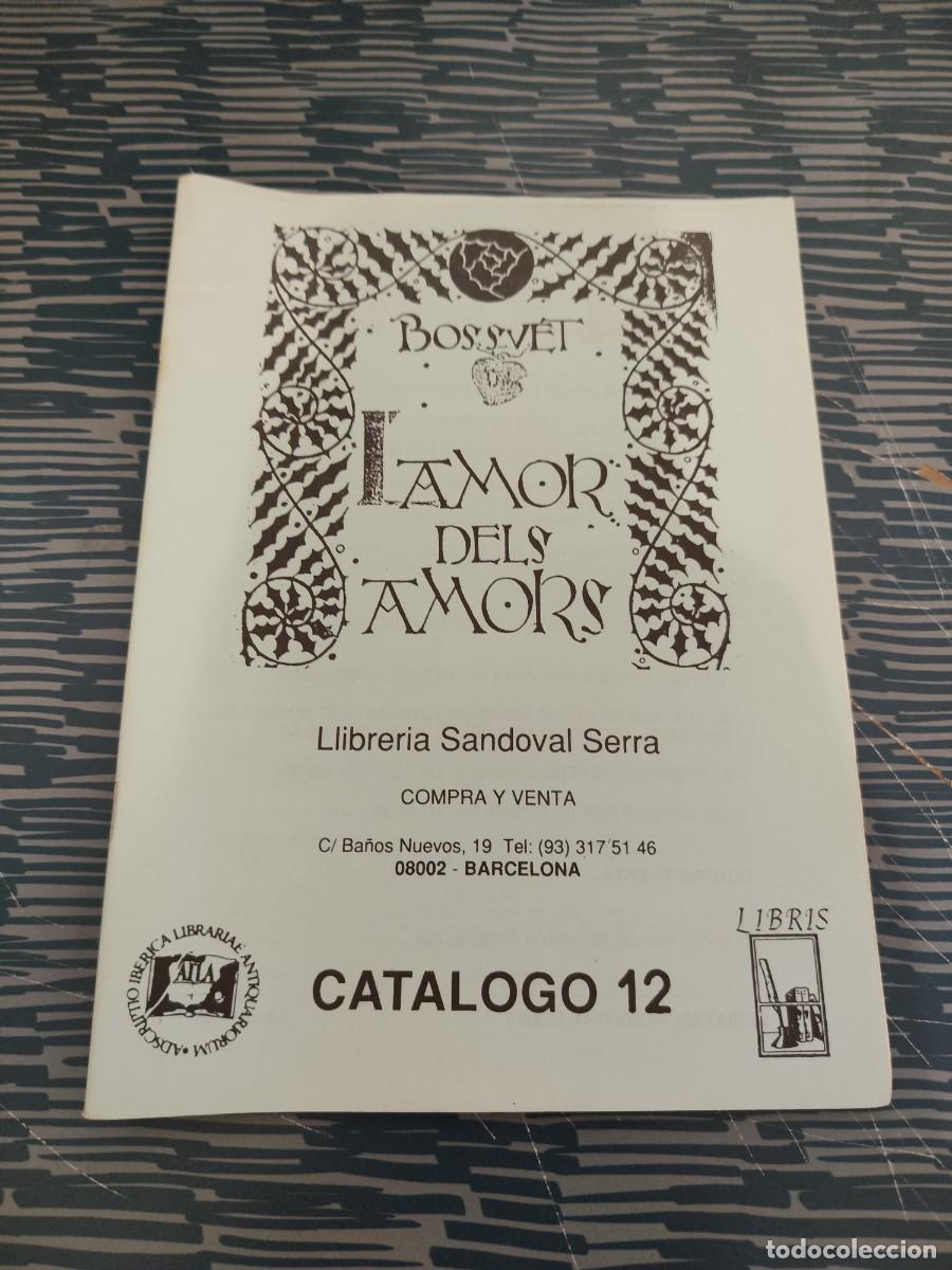 B&uuml;cher: LIBRER&Iacute;A SANDOVAL SERRA, COMPRA Y VENTA, CAT&Aacute;LOGO,NUM.12,VER FOTOS.