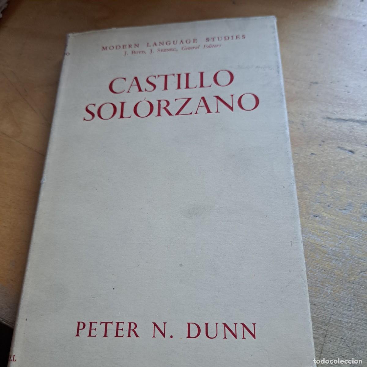 Libros: CASTILLO SOLORZANO PETER N. DUNN OXFORD 1952 - 141 PAGINAS TAPA DURA CON SOBRECUBIERTA 23 CM BUEN ES