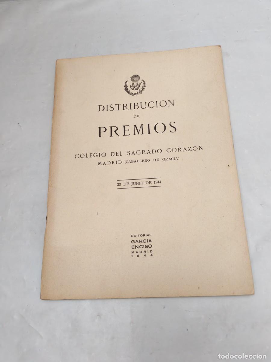 books: Distribuci&oacute;n de Premios, Colegio del Sagrado Coraz&oacute;n de Madrid (Caballero de Gracia), Junio 1944)