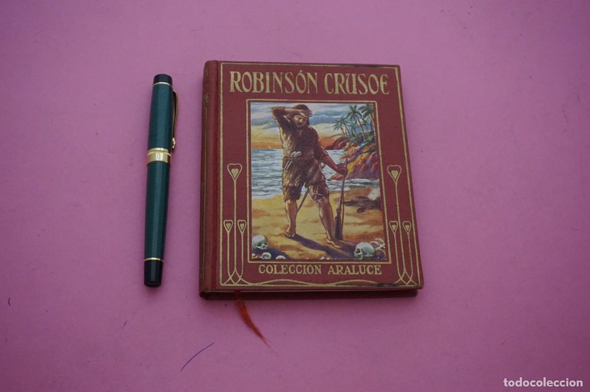 Libros: AMF-17D/ LAS AVENTURAS DE ROBINSON CRUSOE RELATADAS A LOS NI&Ntilde;OS - JEANIE LANG / EDITORIAL ARALUCE