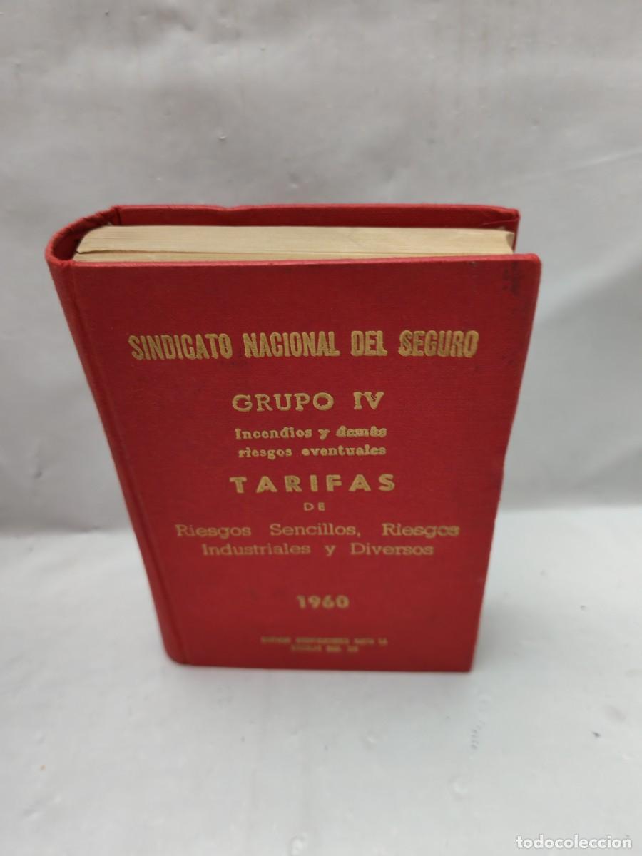 Livros em segunda m&atilde;o: GRUPO IV, Incendios y dem&aacute;s riesgos eventuales (1960)