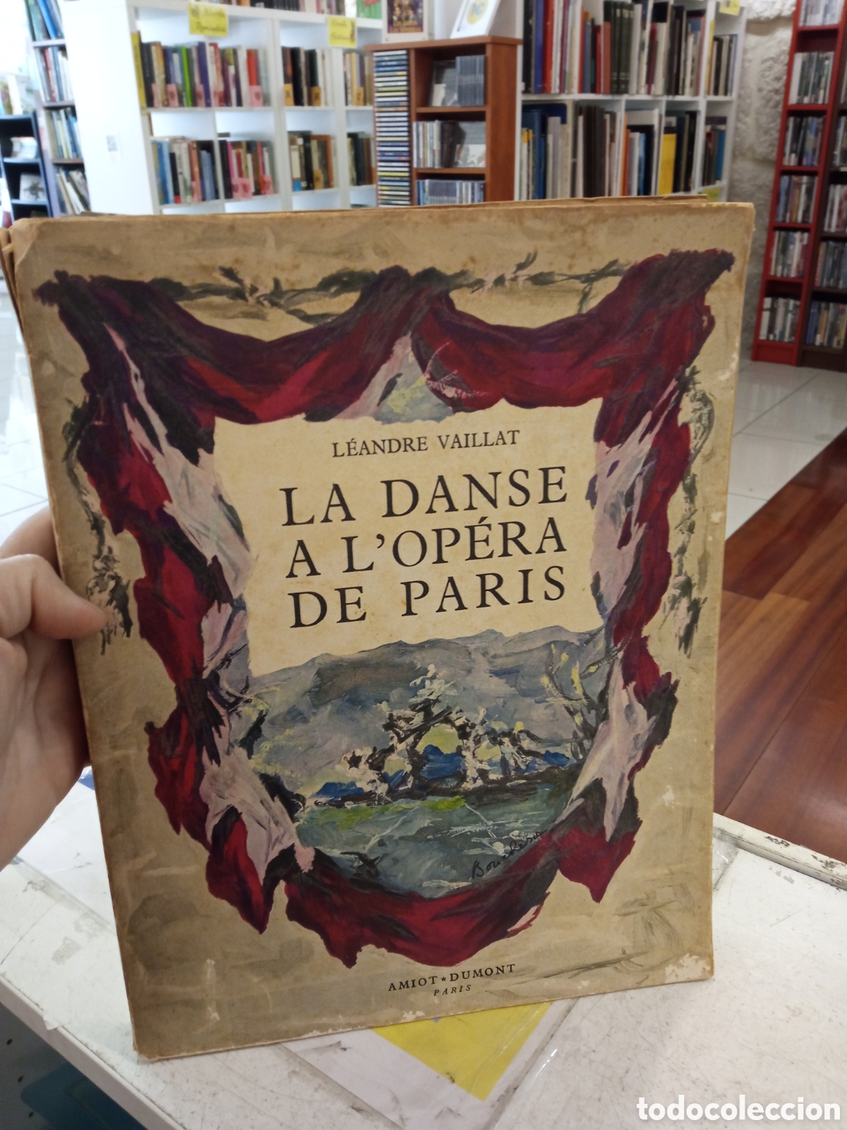B&uuml;cher: LA DANSE A L'OPERA DE PARIS. LEANDRE VAILLET. DESSINS D'ANDRE MICHEL. AMIOT DUMONT EDITR. PARIS 1951