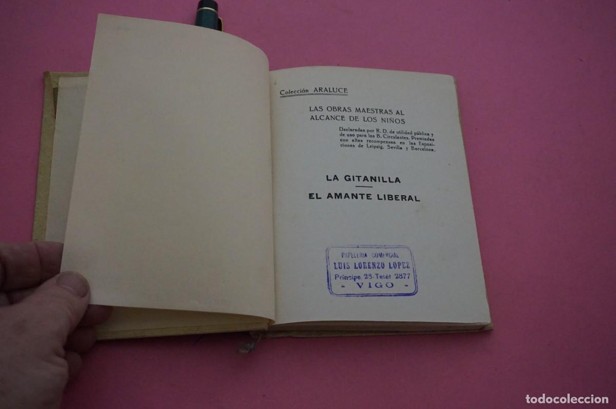 Libros: AMF-17D/ LA GITANILLA - EL AMANTE LIBERAL / EDITORIAL ARALUCE - Foto 2