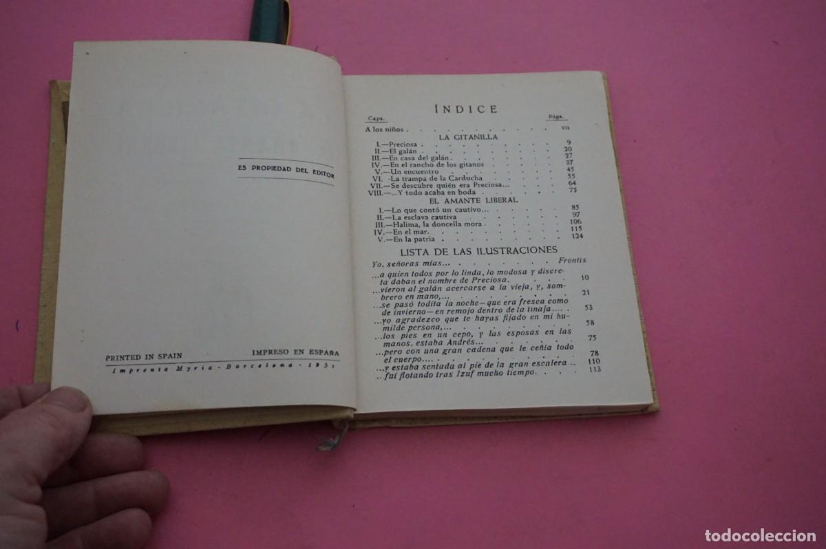 Libros: AMF-17D/ LA GITANILLA - EL AMANTE LIBERAL / EDITORIAL ARALUCE - Foto 4