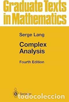 Libros: Complex Analysis - Lang, Serge