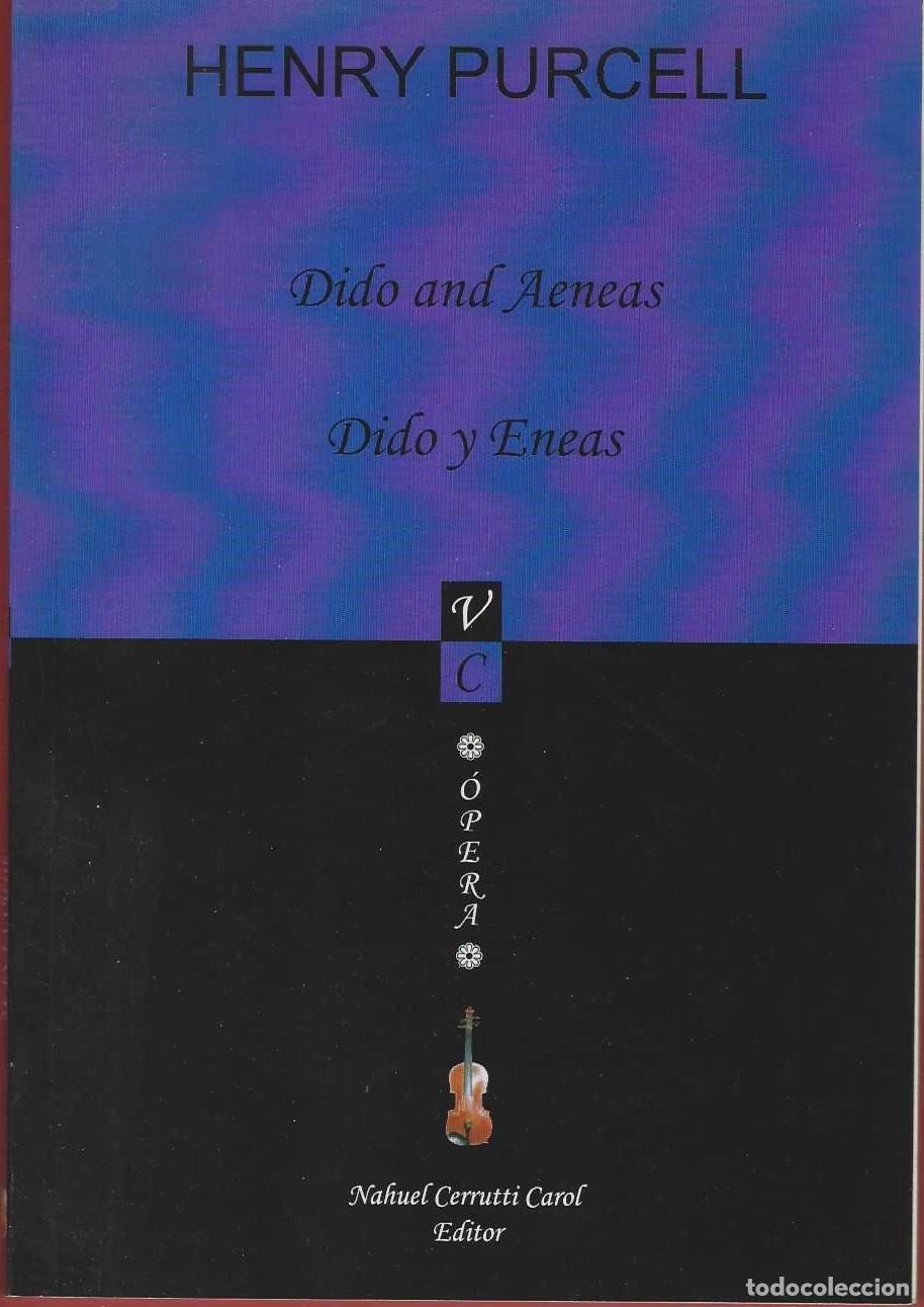 B&uuml;cher: DIDO AND AENEAS. DIDO Y ENEAS. (Edici&oacute;n biling&uuml;e) &Oacute;pera en tres actos. - Henry Purcell..