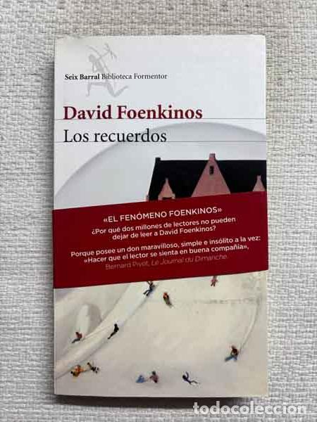 Livros em segunda m&atilde;o: Los recuerdos - David Foenkinos