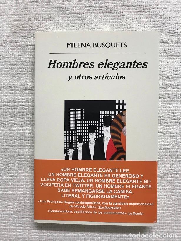 Libros: Hombres elegantes y otros art&iacute;culos - Milena Busquets