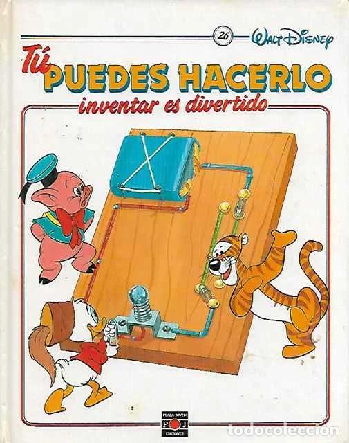Livros em segunda m&atilde;o: T&uacute; puedes hacerlo. Inventar es divertido tomo 26 - Walt Disney