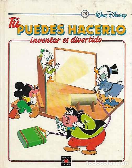 Libros: T&uacute; puedes hacerlo. Inventar es divertido tomo 18 - Walt Disney