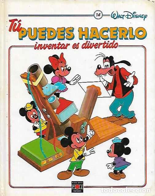 Livros em segunda m&atilde;o: T&uacute; puedes hacerlo. Inventar es divertido tomo 14 - Walt Disney