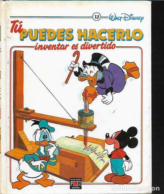 Libros: T&uacute; puedes hacerlo. Inventar es divertido tomo 13 - Walt Disney