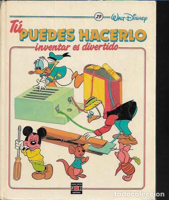 Libros: T&uacute; puedes hacerlo. Inventar es divertido tomo 29 - Walt Disney