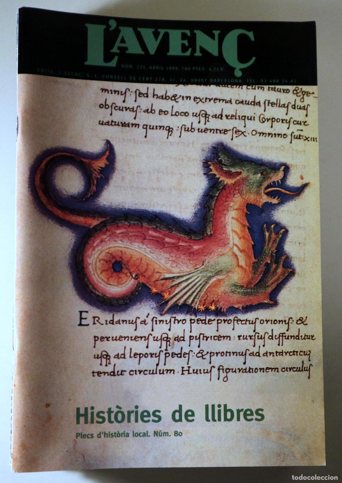 Libros: L'AVEN&Ccedil; N&ordm; 235: Hist&ograve;ries de llibres - Barcelona 1999 - Il&middot;lustrat