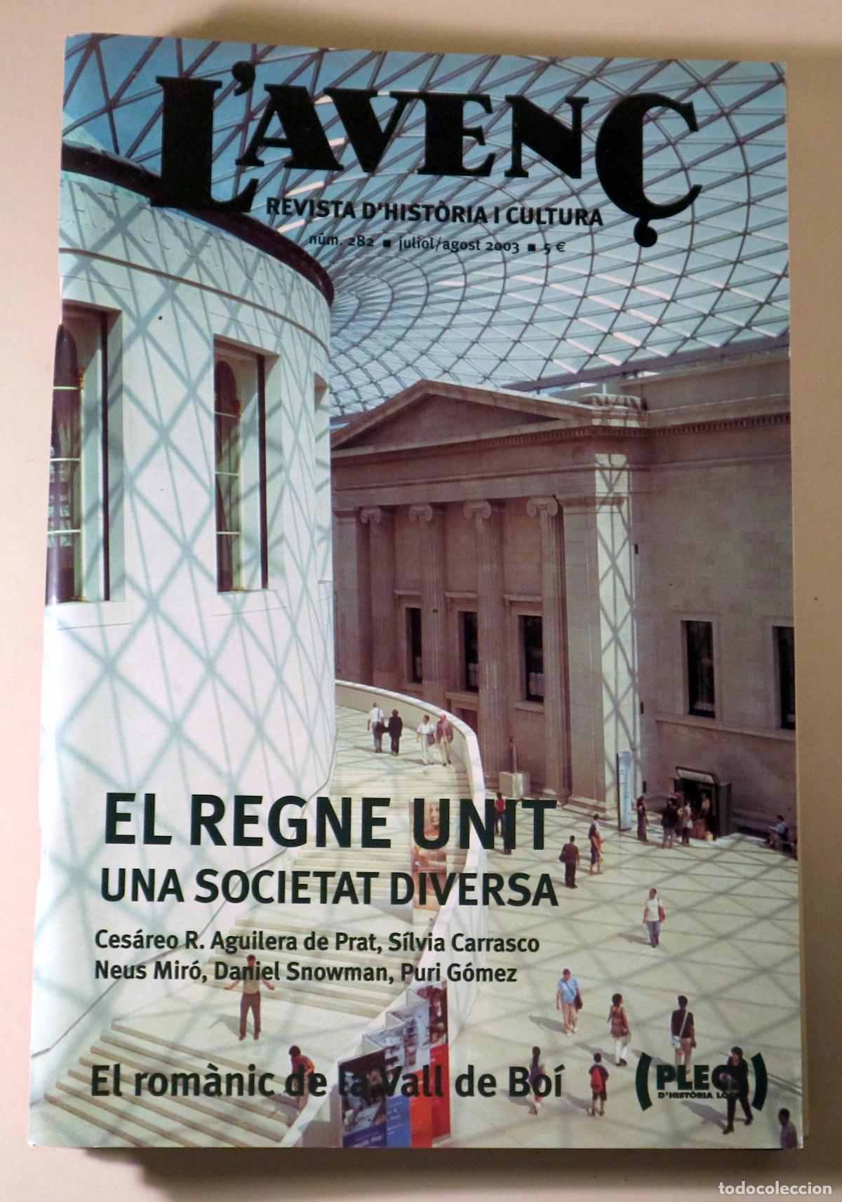 Libros: L'AVEN&Ccedil; N&ordm; 282: El Regne Unit, una societat diversa - Barcelona 2003 - Il&middot;lustrat