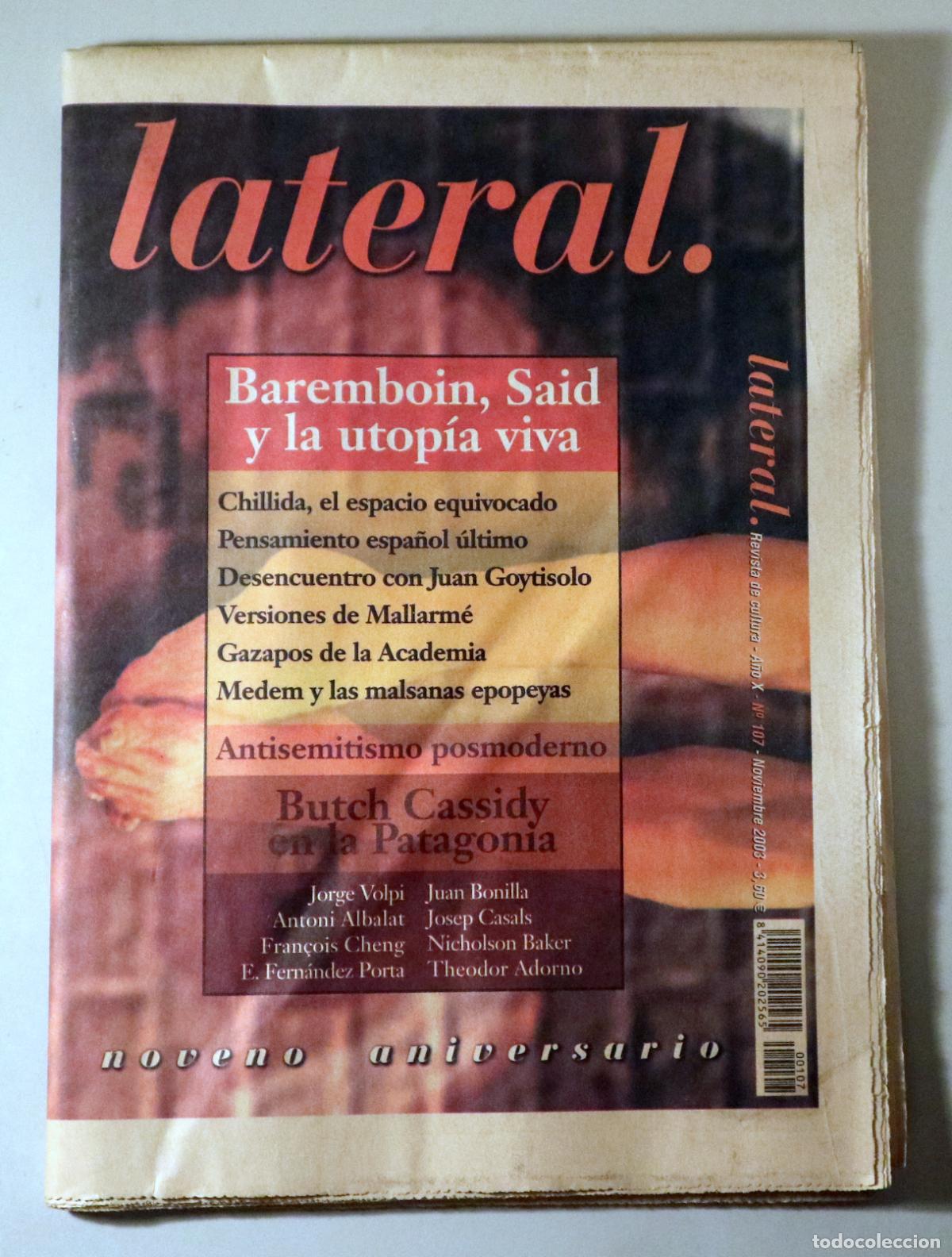 Libros: LATERAL N&ordm; 107 - Barcelona 2003 - Ilustrado