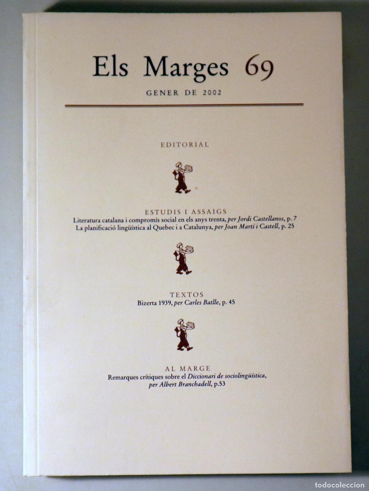 Libros: ELS MARGES N&ordm; 69 - Barcelona 2002