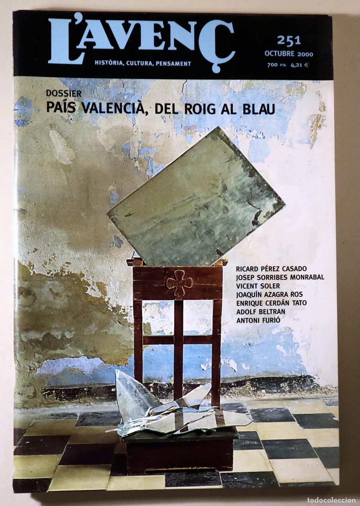Libros: L'AVEN&Ccedil; N&ordm; 251: Pa&iacute;s Valenci&agrave;, del roig al blau - Barcelona 2000 - Il&middot;lustrat