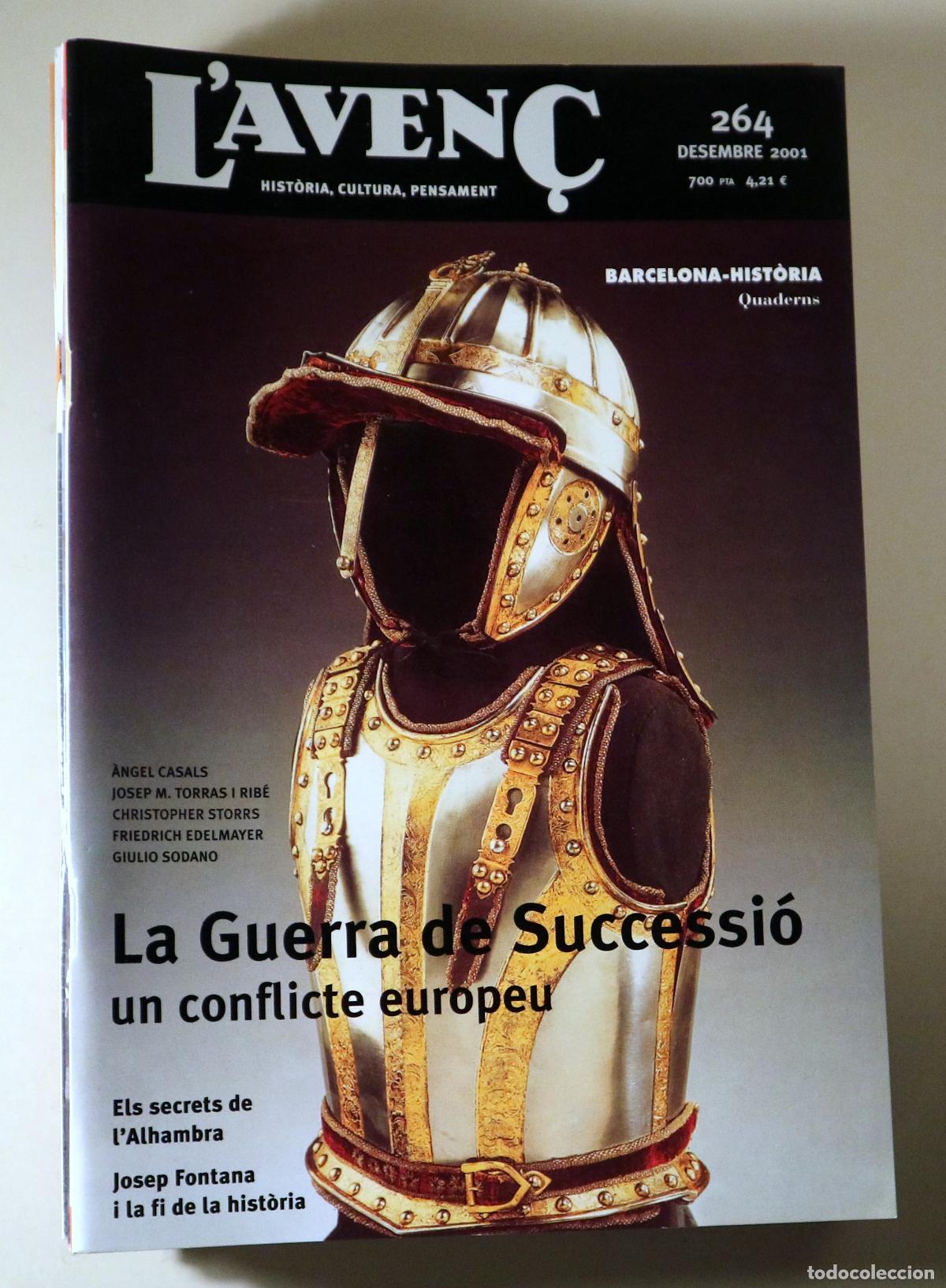 Libros: L'AVEN&Ccedil; N&ordm; 264: la Guerra de Successi&oacute; - Barcelona 2001 - Il&middot;lustrat