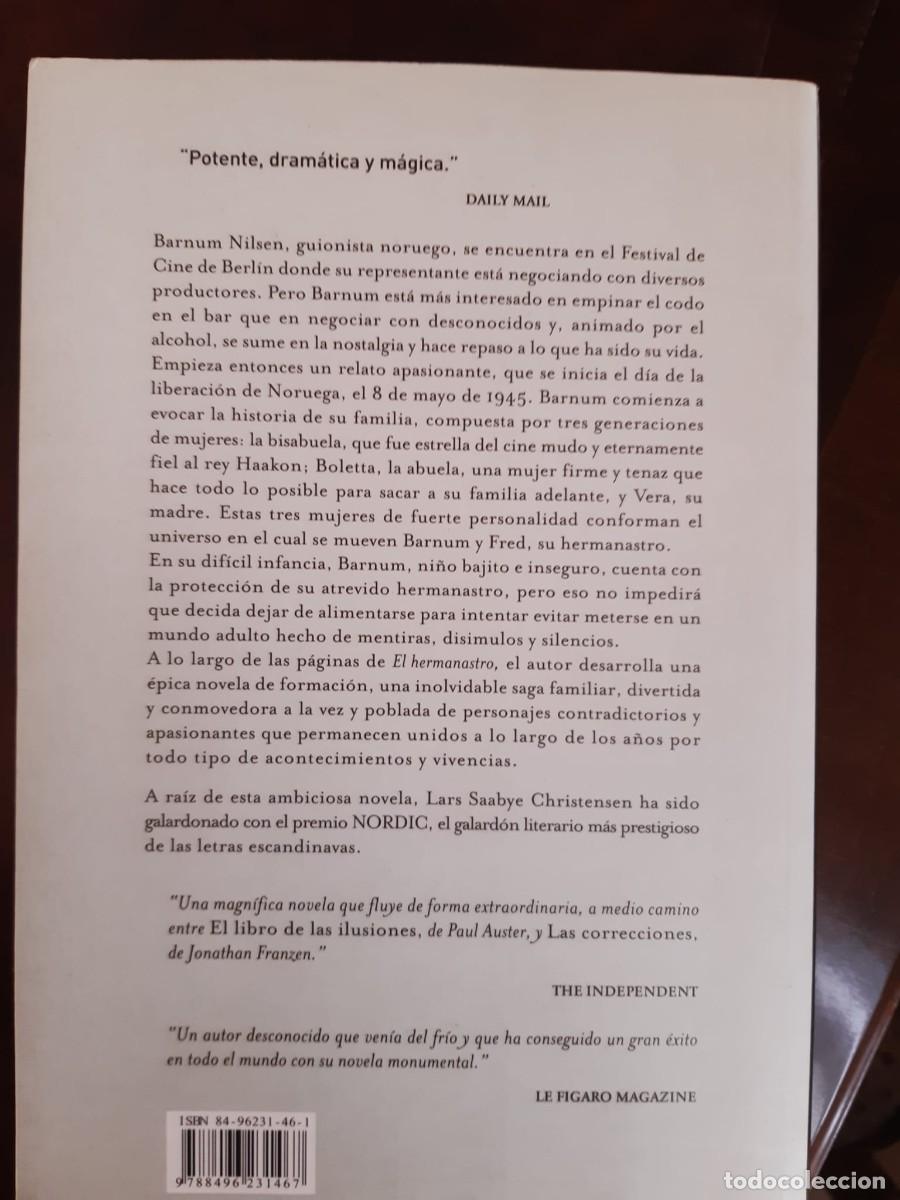 Libros: EL HERMANASTRO. Lars Saabye Christensen - Foto 2