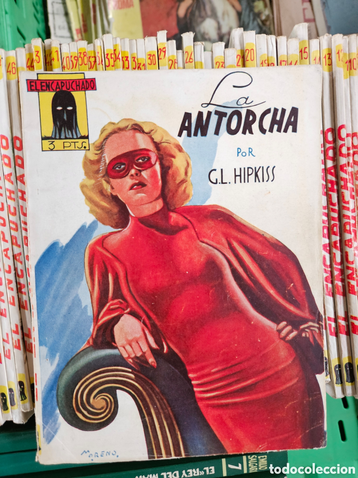Livres: El encapuchado libros antiguos