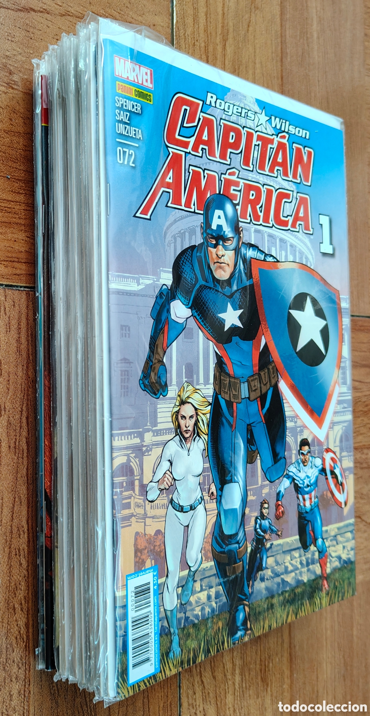 Libri di seconda mano: Capit&aacute;n Am&eacute;rica: Rogers � Wilson � Vol. 8 � 17 N&uacute;meros (72#1 al 88#17) � Arco Completo - Spencer / S