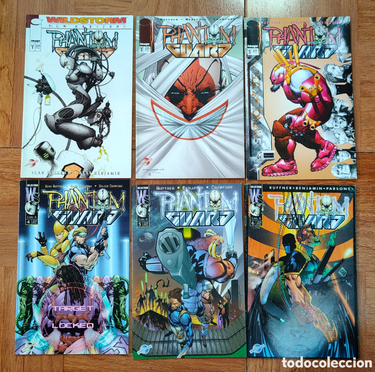 Libros: Phantom Guard � 6 N&uacute;meros � Completa - Sean Ruffner / Ryan Benjamin