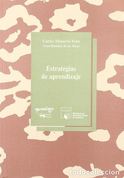 Libros: Estrategias de aprendizaje- 9788477741367