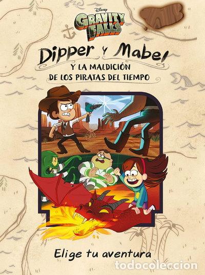 Livros em segunda m&atilde;o: Gravity Falls. Dipper y Mabel y la maldici&oacute;n de los piratas del tiempo- 9788417529536