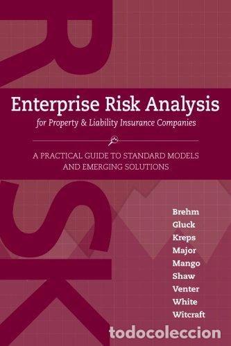 Livros em segunda m&atilde;o: Enterprise Risk Analysis for Property & Liability Insurance Companies- 9780615133560