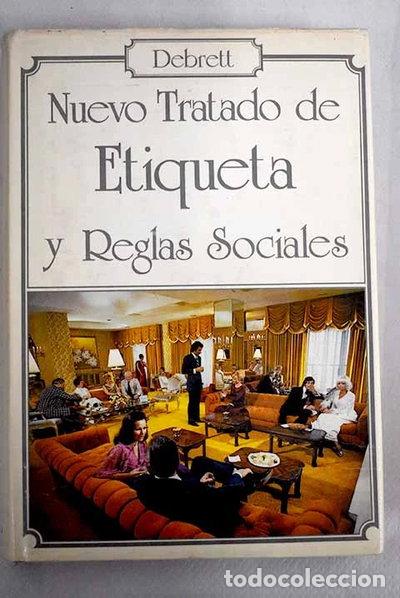 Libros: Nuevo tratado de etiqueta y reglas sociales- 9788471669391
