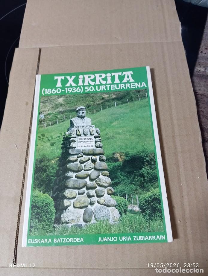 Libros: TXIRRITA (BERTSOLARI ) 1860-1936 50.URTEURRENA - Foto 1