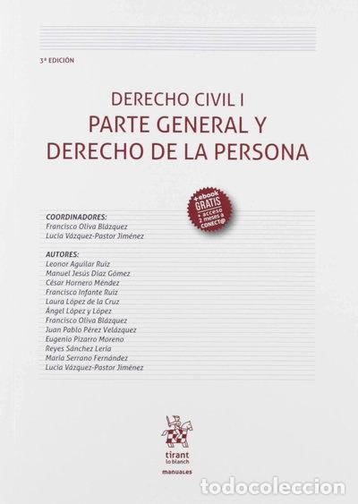 B&uuml;cher: Derecho Civil I Parte General y Derecho De La Persona- 9788413139456