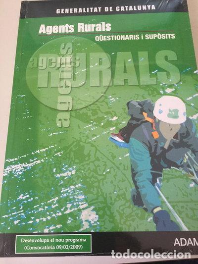 Libros: Q&uuml;estionaris i sup&ograve;sits pr&agrave;ctics cos agents rurals de la Generalitat de Catal...- 9788498187618