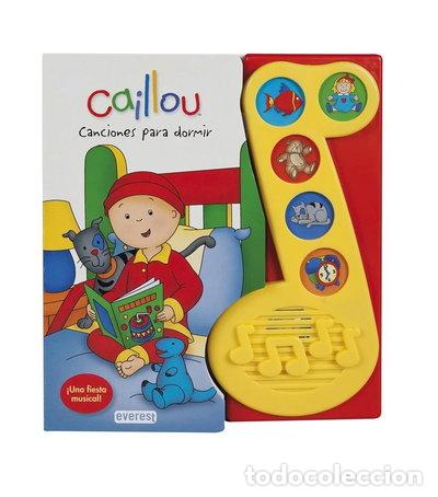 Libros: Caillou. Canciones para dormir- 9788444168852