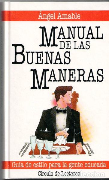 Libros: Manual de las buenas maneras- 9788422638452