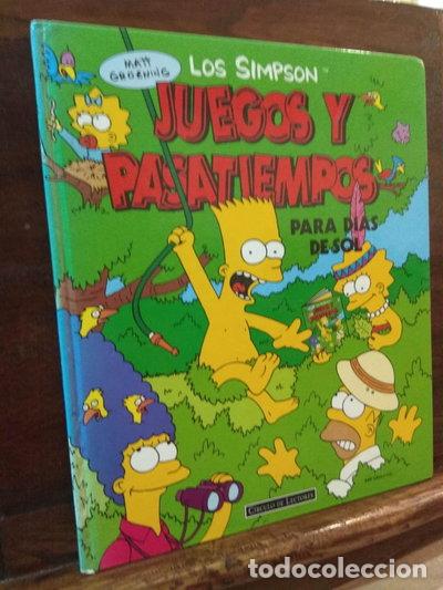 Libros: Los Simpson - Juegos y pasatiempos para d&iacute;as de sol- 9788422669388