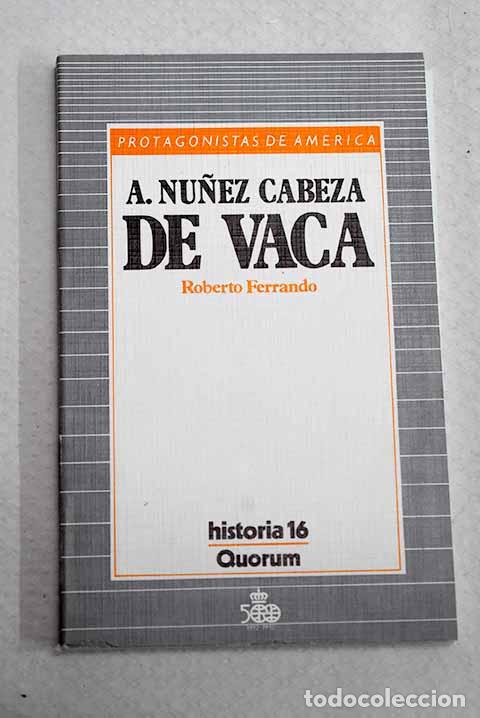 books: A. N&uacute;&ntilde;ez Cabeza de Vaca.- Ferrando, Roberto