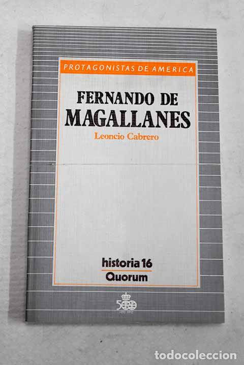 books: Fernando de Magallanes.- Cabrero, Leoncio