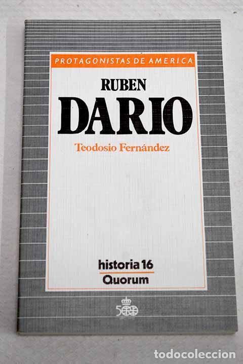 Libros: Rub&eacute;n Dar&iacute;o: Fern&aacute;ndez, Teodosio.- Fern&aacute;ndez, Teodosio