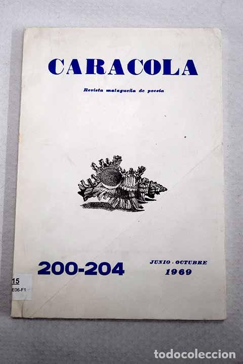 Libros: Caracola: revista malague&ntilde;a de poesia. N&ordm; 200-204