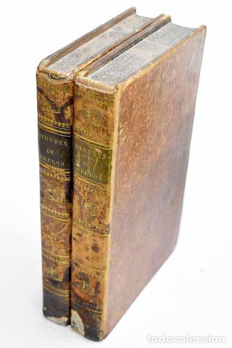 Libros: Les oeuvres, tome II.- Duclos, Charles