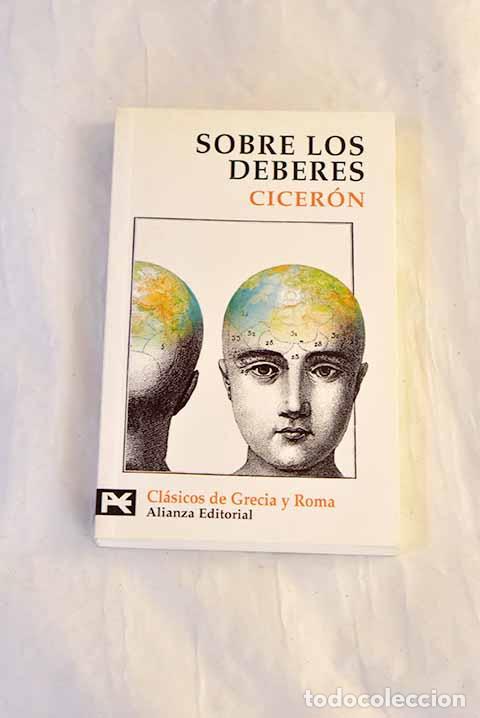 books: Sobre los deberes: Cicer&oacute;n, Marco Tulio.- Cicer&oacute;n, Marco Tulio